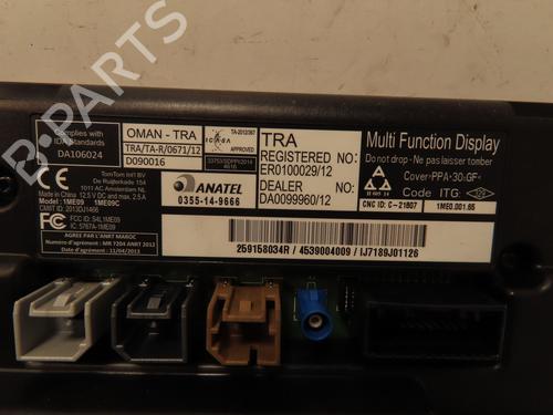 Multifunctionele display SMART FORTWO Coupe (453) electric drive (453.391) | BP30629870C48