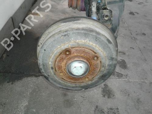 Used Rear axle PEUGEOT 208 I (CA_, CC_) 1.4 HDi (68 hp) 9004969