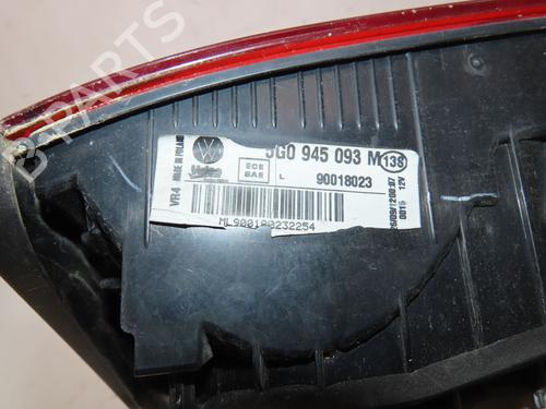 Left tailgate light VW GOLF VII (5G1, BQ1, BE1, BE2) 1.6 TDI | BP30954744C79