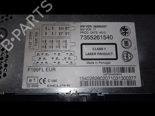 Radio FIAT PUNTO EVO (199_) 1.3 D Multijet (199AXC1A, 199BXC1A, 199AXT1A, 199BXT1A) | BP8977995E6