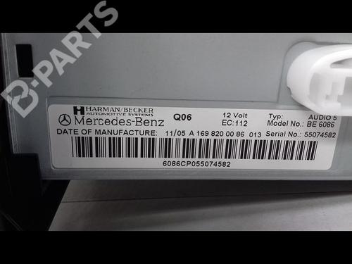 Radio MERCEDES-BENZ A-CLASS (W169) A 150 (169.031, 169.331) | BP8992694E6 