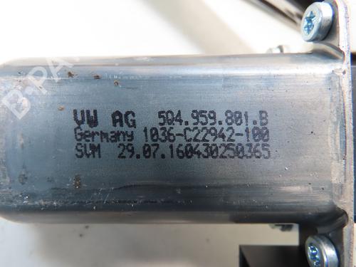 Front left window mechanism VW GOLF VII (5G1, BQ1, BE1, BE2) 1.6 TDI | BP30953054C22