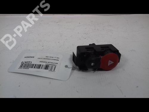 Used Warning switch RENAULT KANGOO / GRAND KANGOO II (KW0/1_) 1.5 dCi 85 (KW0K, KW0L, KW0B) (86 hp) 8997640