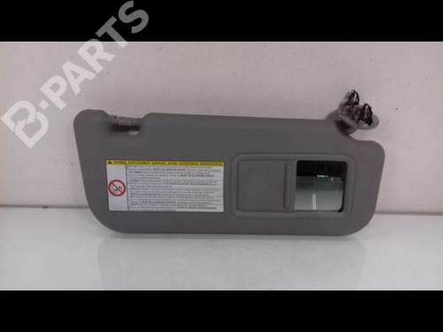Used Right sun visor TOYOTA YARIS (_P9_) 1.4 D-4D (NLP90_, NLP90R) (90 hp) 9160828