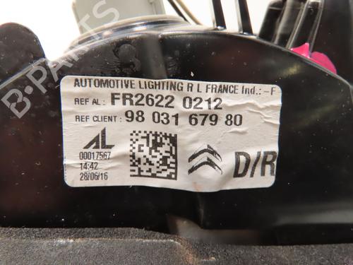 Højre baklys, luke DS DS 5 (KF_) 1.6 BlueHDi 120 (120 hp) 31325264