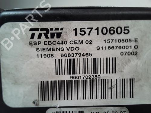 Used ABS pump PEUGEOT 407 (6D_) 2.0 HDi 135 (6DRHRH, 6DRHRE, 6DRHRG, 6DRHRJ) (136 hp) 23150501