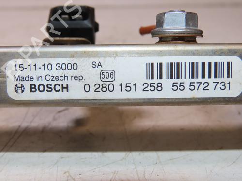 Used Injection rail OPEL CORSA E (X15) 1.4 (08, 68) (90 hp) 29577664