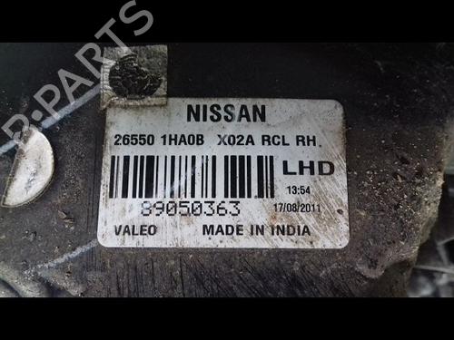 Used Right taillight NISSAN MICRA IV (K13K, K13KK) 1.2 DIG-S (98 hp) 9447530