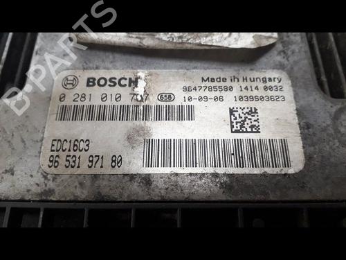Used Engine control unit (ECU) PEUGEOT 206 Hatchback (2A/C) 1.4 HDi eco 70 (68 hp) 11952654