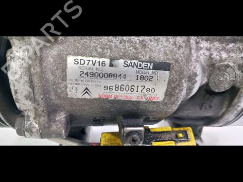 Used AC compressor PEUGEOT PARTNER Tepee 1.6 HDi 75 (16V) (75 hp) 15420957