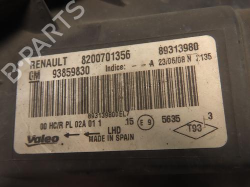 Used Right headlight Right headlight RENAULT TRAFIC II Van (FL) 2.0 dCi 115 (FL01, FL0U, FL00, FL0H, FL0M) (114 hp) 31276861 31276861