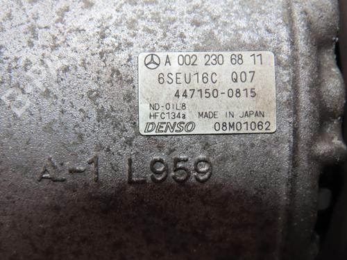 Compresseur AC MERCEDES-BENZ A-CLASS (W169) A 160 (169.031, 169.331) (95 hp) 31324823
