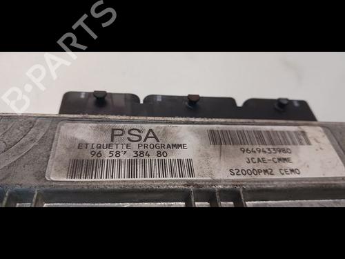 Used Engine control unit (ECU) PEUGEOT 1007 (KM_) 1.4 (75 hp) 16092123