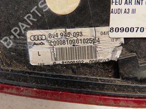 Used Left tailgate light AUDI A3 Sportback (8VA, 8VF) 1.6 TDI (105 hp) 30954720