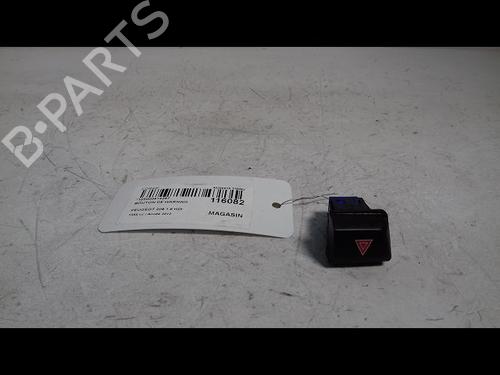 Used Warning switch PEUGEOT 208 I (CA_, CC_) 1.6 HDi (114 hp) 8990395