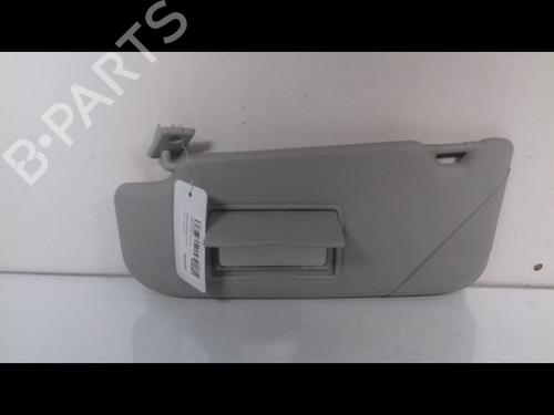 Used Left sun visor NISSAN QASHQAI I (J10, NJ10) 1.6 dCi (130 hp) 9049110