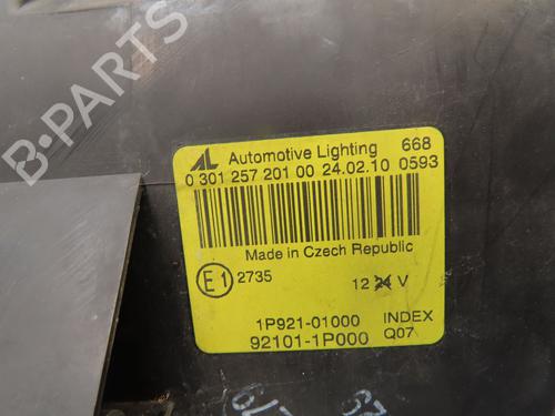 Used Left headlight KIA VENGA (YN) 1.4 CRDi 90 (90 hp) 28207247