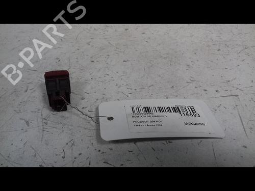 Used Warning switch PEUGEOT 206+ (2L_, 2M_) 1.4 HDi eco 70 (68 hp) 8992560