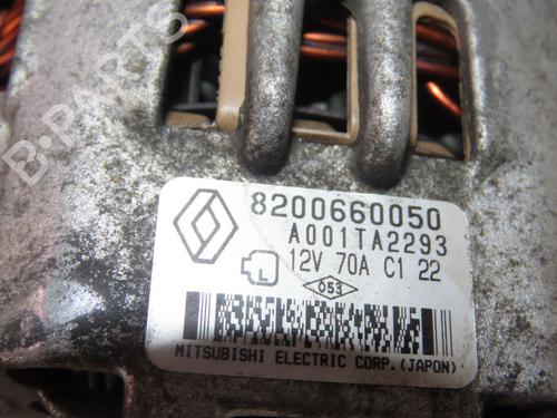 Generator RENAULT CLIO II (BB_, CB_) 1.2 16V (BB05, BB0W, BB11, BB27, BB2T, BB2U, BB2V, CB05,... | BP30950759M7