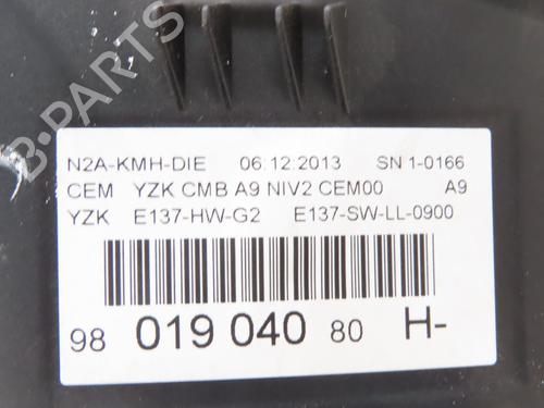 Used Instrument cluster PEUGEOT 208 I (CA_, CC_) 1.4 HDi (68 hp) 24137470