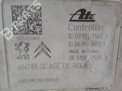 ABS pump CITROËN C3 II (SC_) 1.4 HDi 70 (SC8HZC, SC8HR0, SC8HP4) | BP9003304M43 