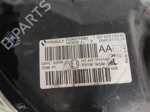 Used Left headlight Left headlight RENAULT MEGANE III Hatchback (BZ0/1_, B3_) 1.6 16V Hi-Flex (BZ03) (110 hp) 40518580 40518580