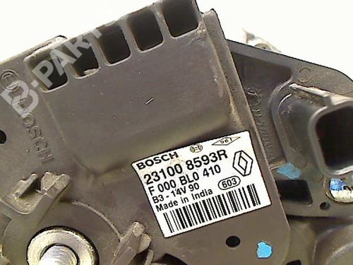 Generator RENAULT CLIO IV (BH_) 0.9 TCe 90 (BHNF, BHMA, BHMH, BHJK, BHJR) (90 hp) 8978732
