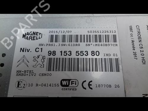 Radio CITROËN C5 III Break (RW_) 2.0 HDi 180 | BP14956483E6 