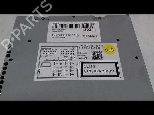 radio-vw-golf-vi-5k1-14-tsi-1k0057187nx-2008-2009-2010-2011-2012-2013-2014-10373110 main image