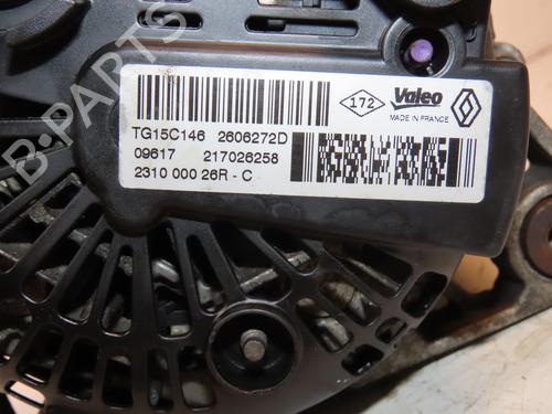 Alternator RENAULT KANGOO Express (FW0/1_) 1.5 dCi 90 (FW0G, FW05, FW08, FW11) | BP30950707M7