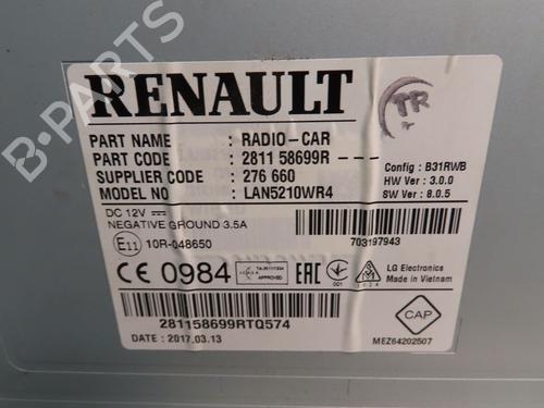 Used Radio RENAULT CLIO IV (BH_) 1.5 dCi 75 (75 hp) 17021756