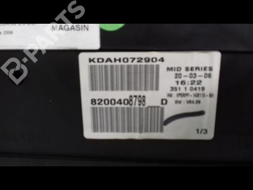 Instrument cluster RENAULT MEGANE II (BM0/1_, CM0/1_) 2.0 dCi (BM1K, CM1K) | BP9203411C47 