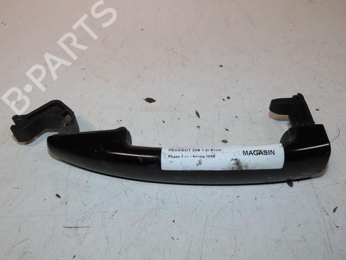 Used Rear left exterior door handle PEUGEOT 208 I (CA_, CC_) 1.2 VTI 82 (82 hp) 30979804