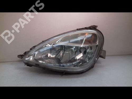 Used Left headlight MERCEDES-BENZ A-CLASS (W168) A 170 CDI (168.009, 168.109) (95 hp) 10537033