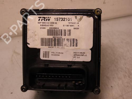 ABS pump PEUGEOT 407 (6D_) 2.0 HDi 135 (6DRHRH, 6DRHRE, 6DRHRG, 6DRHRJ) | BP19498183M43 