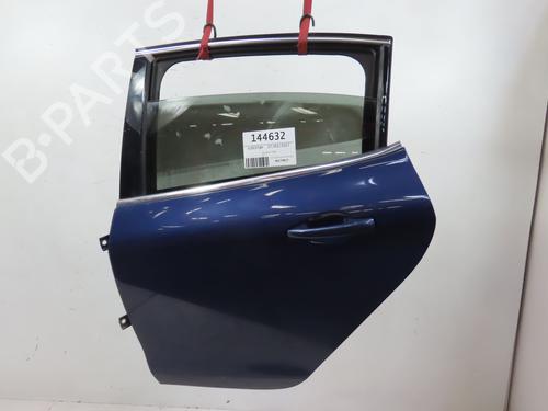 Used Left rear door PEUGEOT 208 I (CA_, CC_) 1.6 BlueHDi 100 (100 hp) 17552452