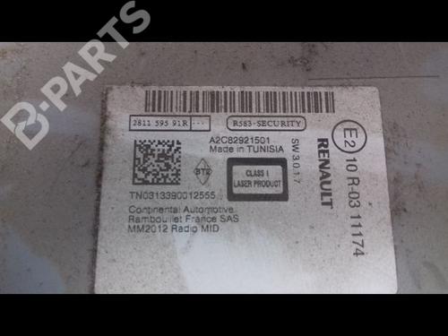 Radio RENAULT KANGOO Express (FW0/1_) 1.5 dCi 75 (FW07, FW10, FW04) | BP8992209E6 
