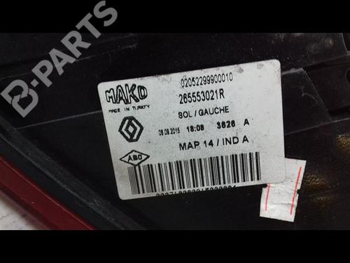 Left taillight RENAULT CLIO IV (BH_) 1.5 dCi 75 | BP9000815C34 