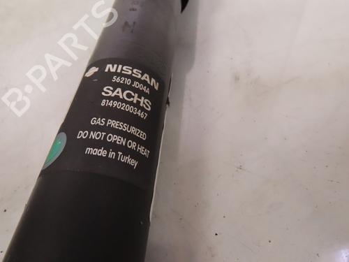 Used Left rear shock absorber NISSAN QASHQAI I (J10, NJ10) 1.5 dCi (106 hp) 17469732