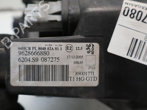 Venstre forlygte Venstre forlygte PEUGEOT 206 Van 1.4 HDi (68 hp) 36028668 36028668