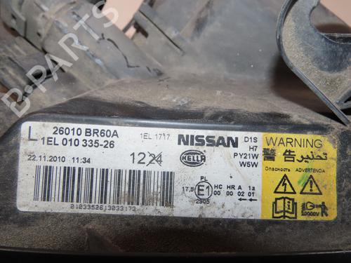 Right headlight NISSAN QASHQAI I (J10, NJ10) 1.5 dCi | BP30954567C29