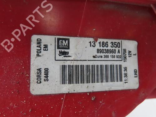Used Left taillight Left taillight OPEL CORSA E (X15) 1.3 CDTI (08, 68) (75 hp) 18205478 18205478