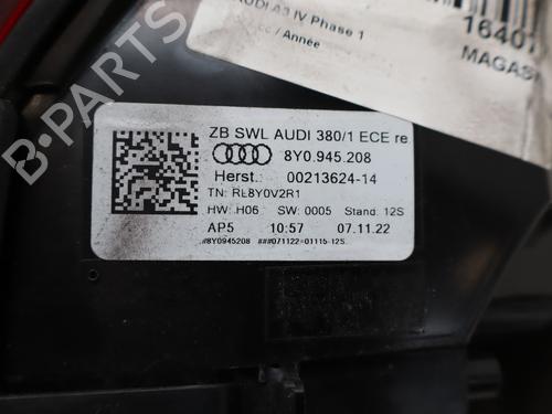 Used Right taillight Right taillight AUDI A3 Limousine (8YS, 8YM) 35 TFSI Mild Hybrid (150 hp) 34175478 34175478