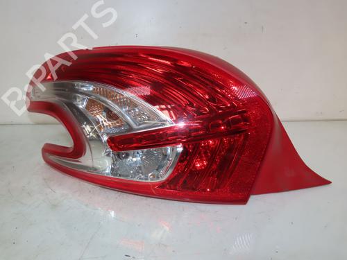 Used Left taillight PEUGEOT 208 I (CA_, CC_) 1.6 HDi (92 hp) 30954942