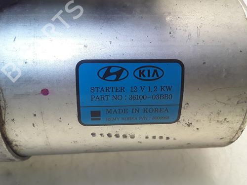 Used Starter KIA RIO IV (YB, SC, FB) 1.25 (84 hp) 8987372