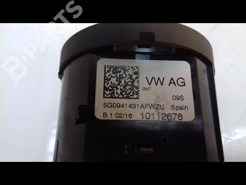 Used Headlight switch VW POLO V (6R1, 6C1) 1.4 TDI (90 hp) 11963808