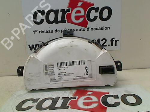 Instrument cluster CITROËN C2 (JM_) 1.4 | BP12551623C47 