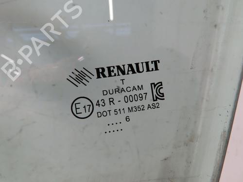 Dør rude ventre foran RENAULT CLIO IV (BH_) 1.5 dCi 90 (90 hp) 31865512