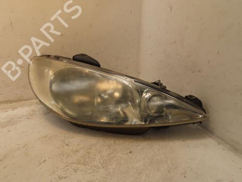 Right headlight PEUGEOT 206 Van 1.4 HDi | BP28120914C29 