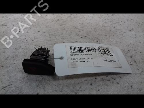 Used Warning switch RENAULT CLIO IV (BH_) 1.5 dCi 90 (90 hp) 8995900